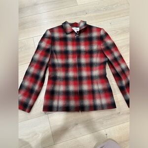 Vintage zip up blazer